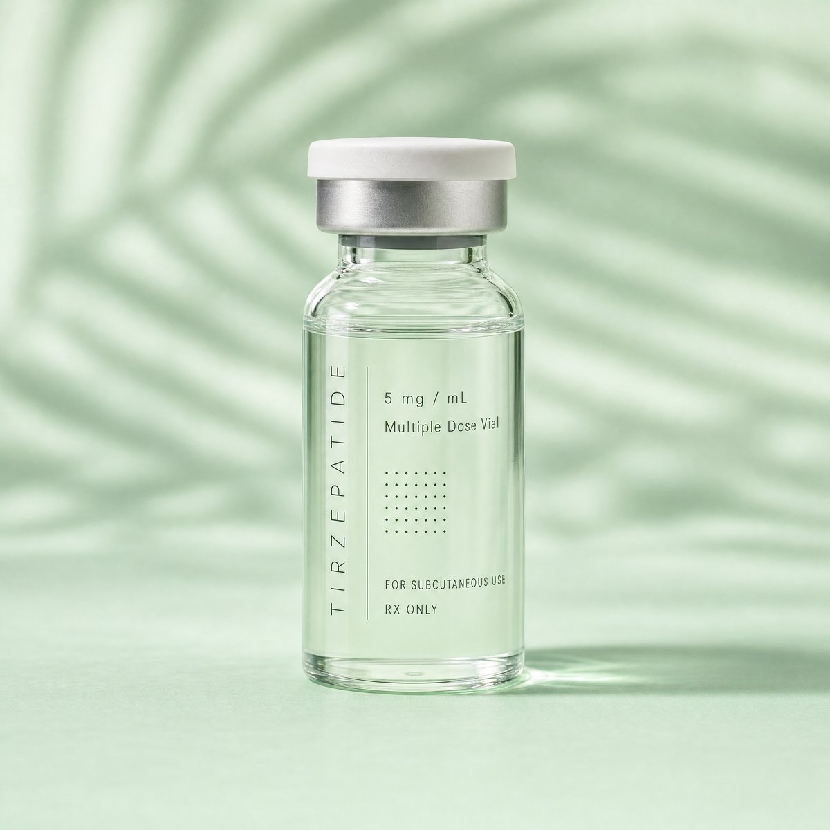 Compounded Tirzepatide vial