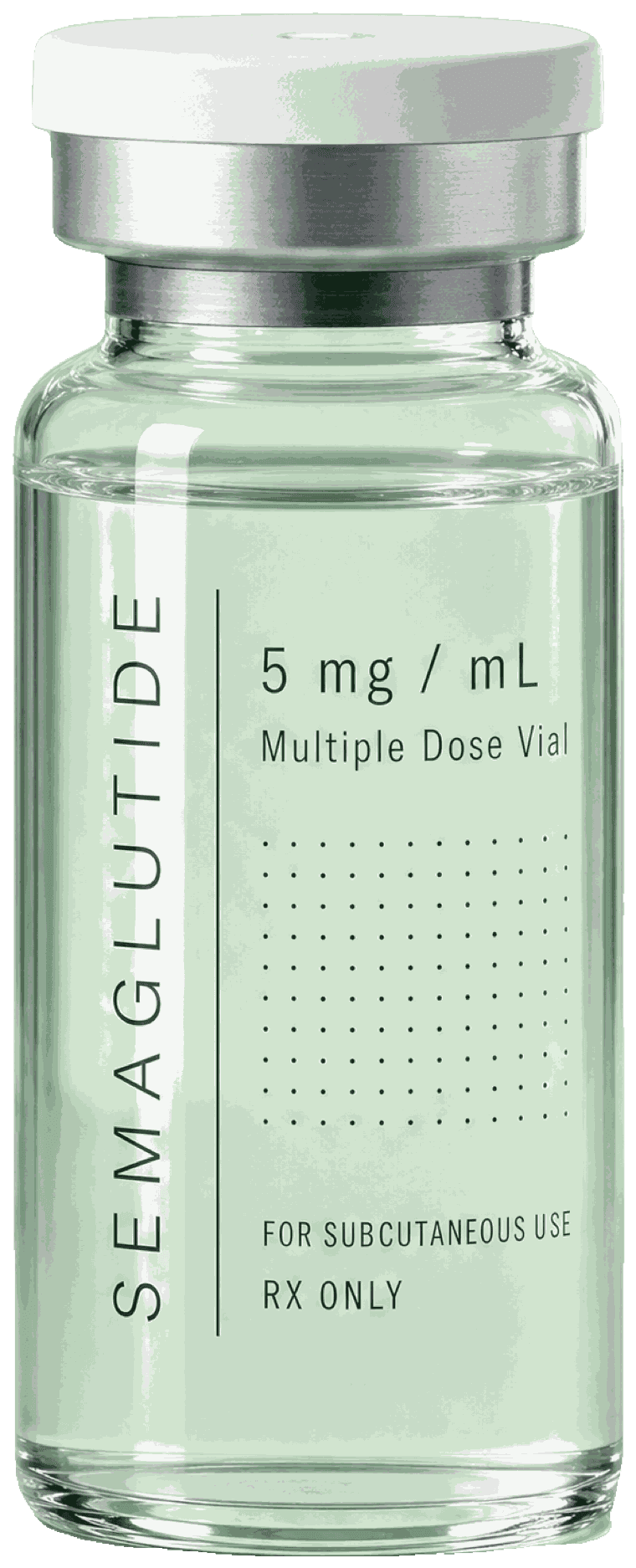 Semaglutide treatment vial