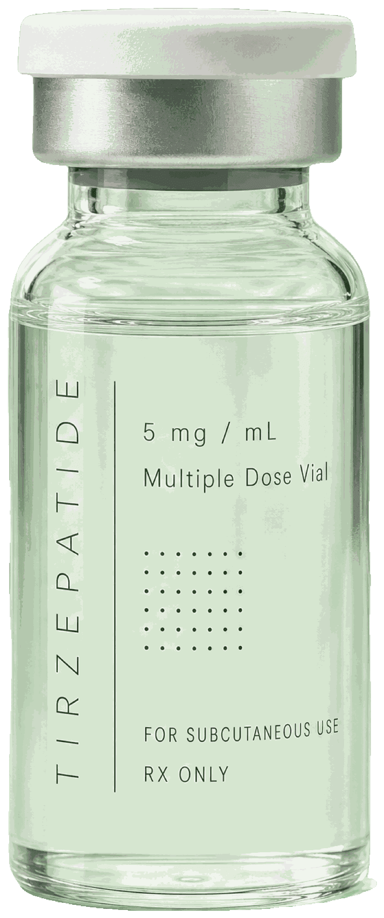 Tirzepatide treatment vial