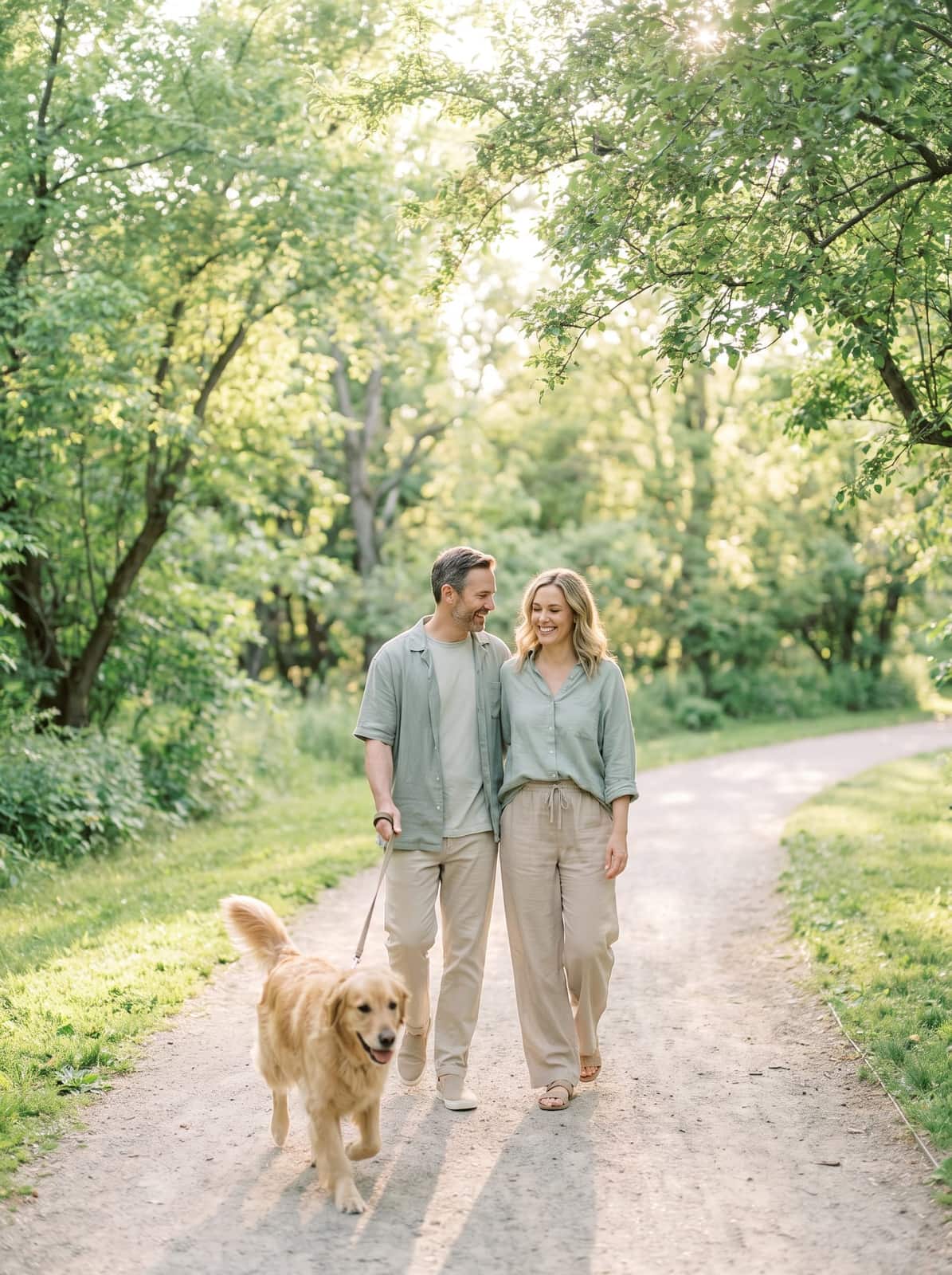 illustrative lifestyle scene — calm everyday moment representing the EverSlim experience (not a real patient or result), soft natural light, fresh mint/green tones